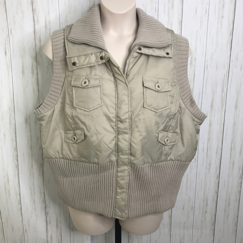Motto‎ your style mantra Tan reversible Vest